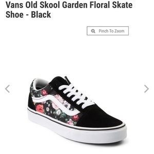 Vans old skool garden floral skate shoe🌸